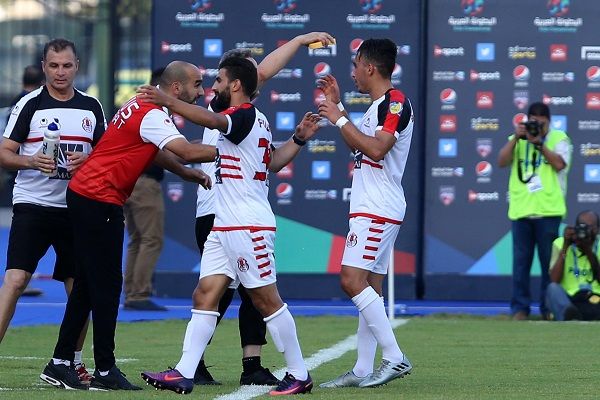 فرحة لاعبي الفتح الرباطي