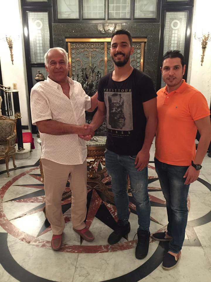 مسعد عوض ورئيس نادي سموحة