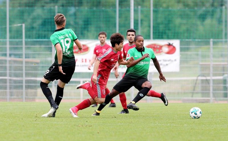 جانب من المباراة