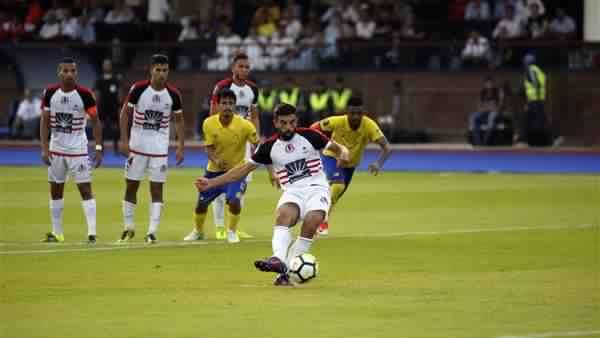 محمد فوزير أمام النصر السعودي