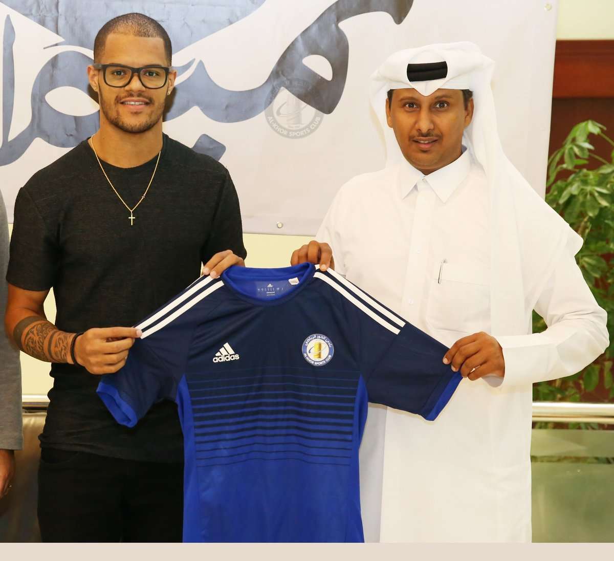 دا سيلفا بعد التوقيع