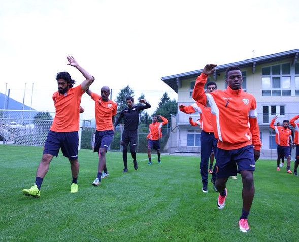 جانب من مران الفيحاء