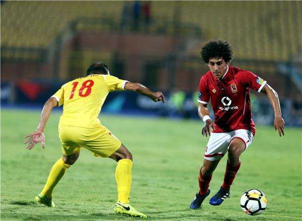 جانب من لقاء الأهلي في البطولة العربية
