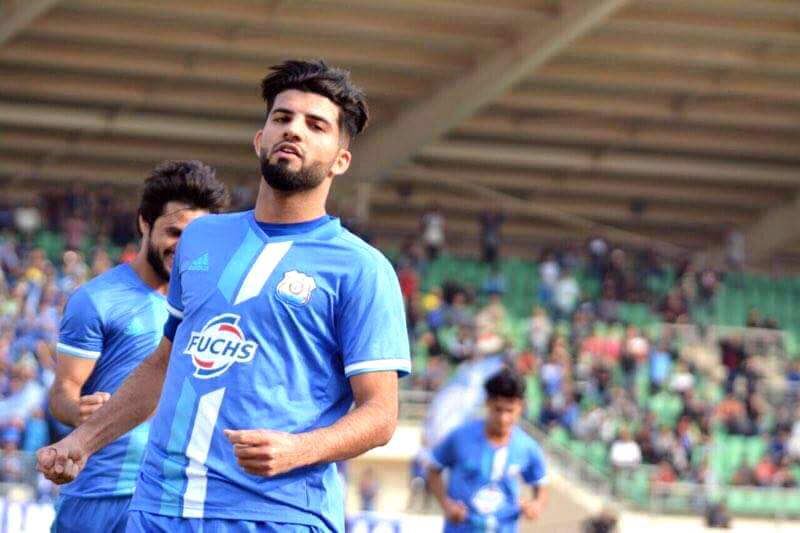 محمد شوكان صاحب الهدف الأول للميناء