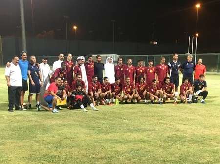 صورة من التدريب