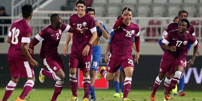 لاعبو منتخب قطر - أرشيفية