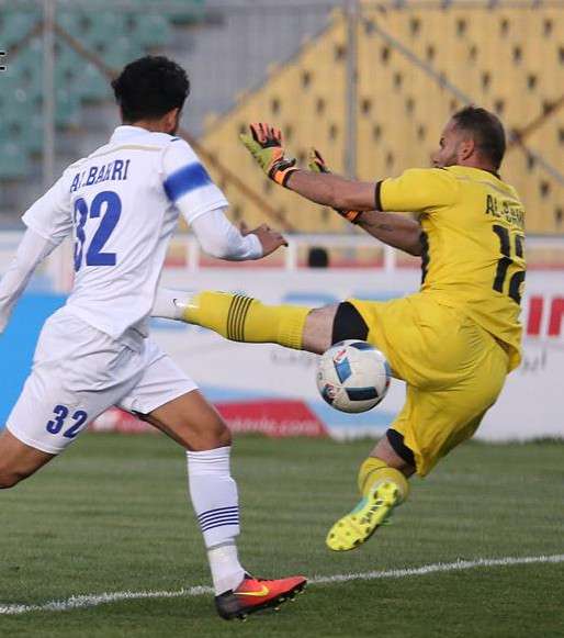 مباراة من الدوري العراقي