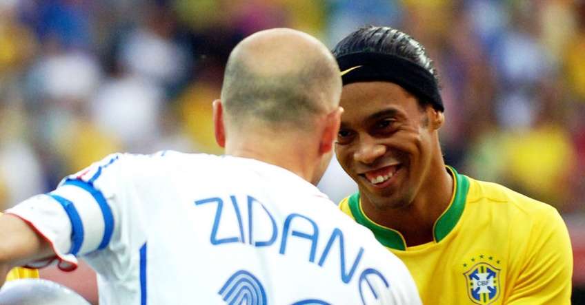 رونالدينيو وزيدان