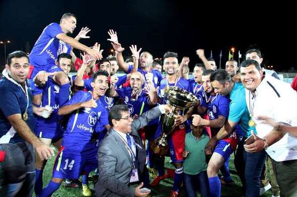 من تتويج شباب رفح