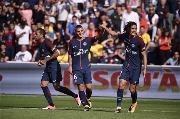 لاعبو باريس سان جيرمان