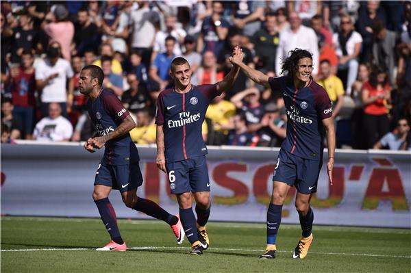 لاعبو باريس سان جيرمان