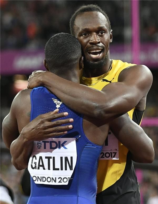 يوسين بولت وجاستين جاتلين