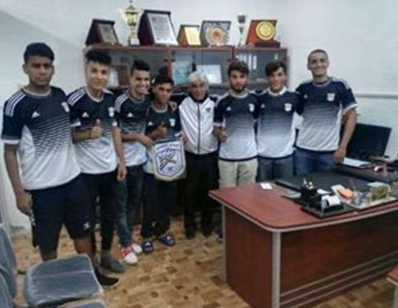 جانب من تقديم اللاعبين