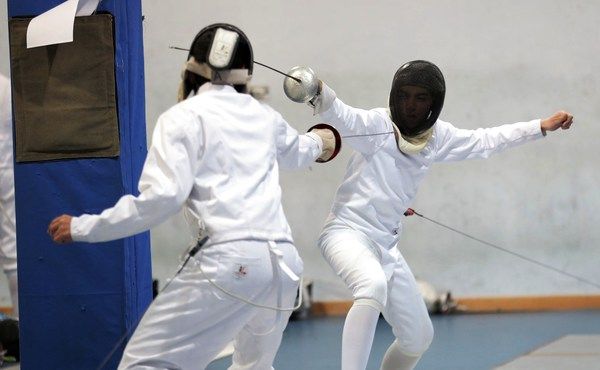 من منافسات سابقة للمبارزة