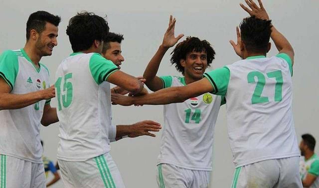 فرحة لاعبي النفط