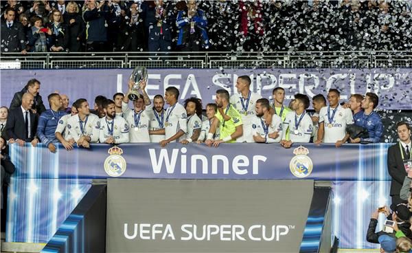 ريال مدريد حامل لقب السوبر الأوروبي