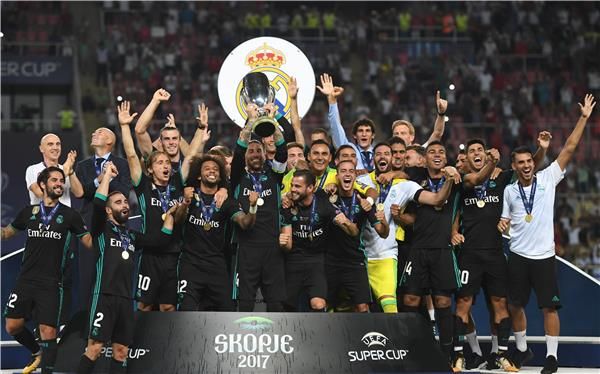 فرحة ريال مدريد باللقب