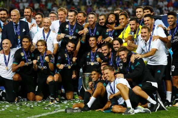 جانب من تتويج ريال مدريد