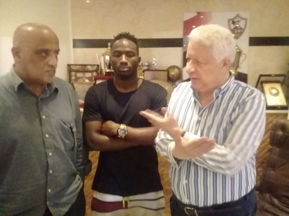 مرتضى مع رزاق سيسيه