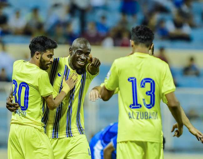 فرحة لاعبي التعاون