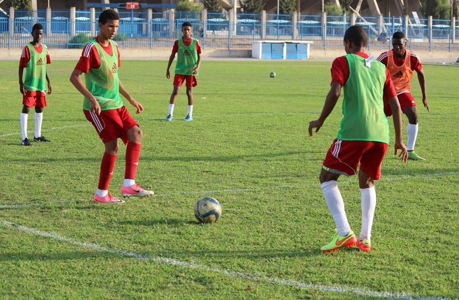 جانب من تدريبات ناشئي موريتانيا