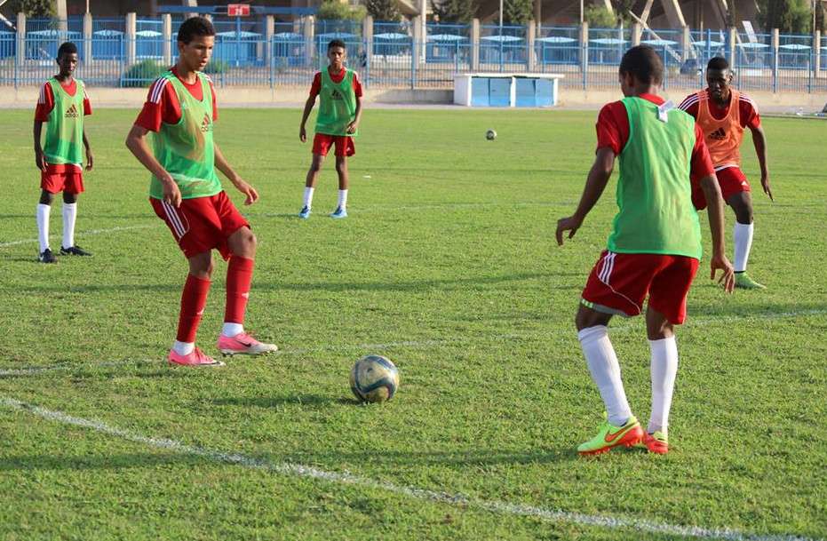 جانب من تدريبات ناشئي موريتانيا