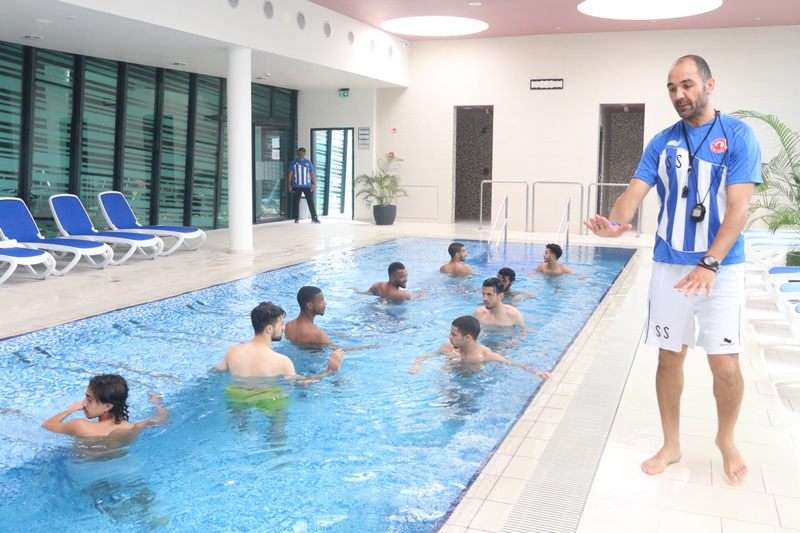 جانب من التدريبات