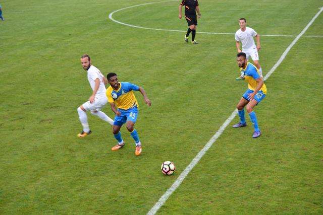 جانب من المباراة