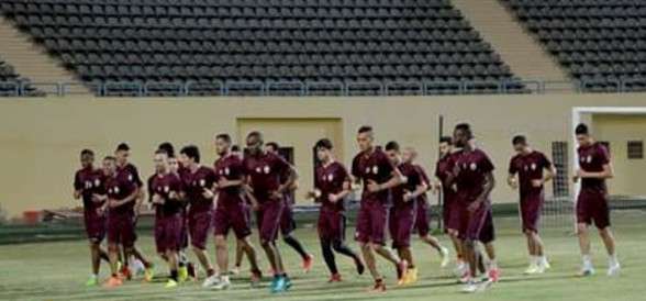 من تدريبات المنتخب الليبي للمحليين