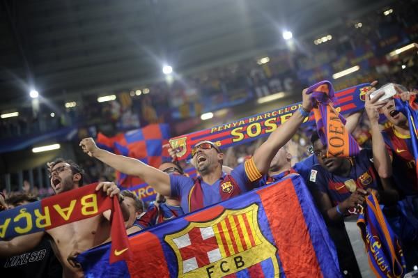 جماهير برشلونة 