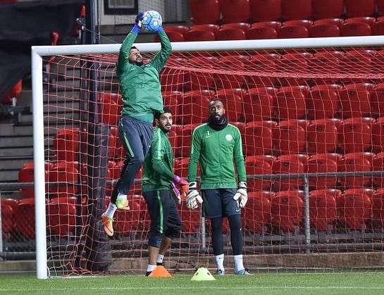 من تدريبات المنتخب السعودي (أرشيفية)