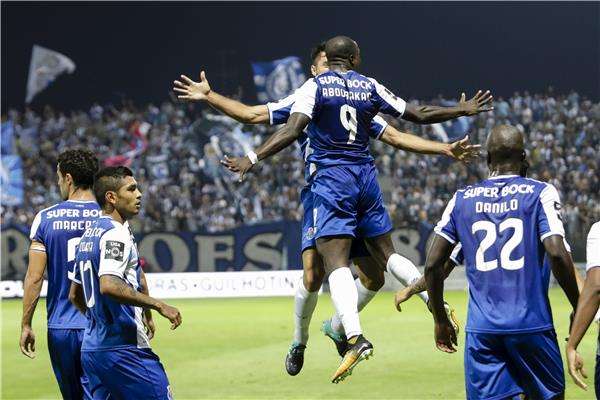 فرحة لاعبي بورتو