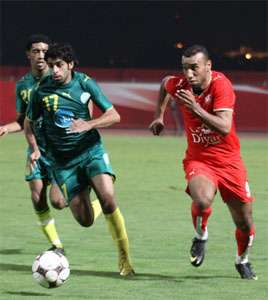 صورة من المبارة