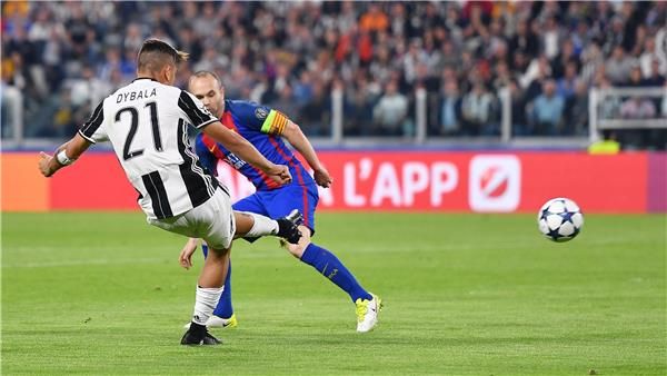 ديبالا أمام برشلونة