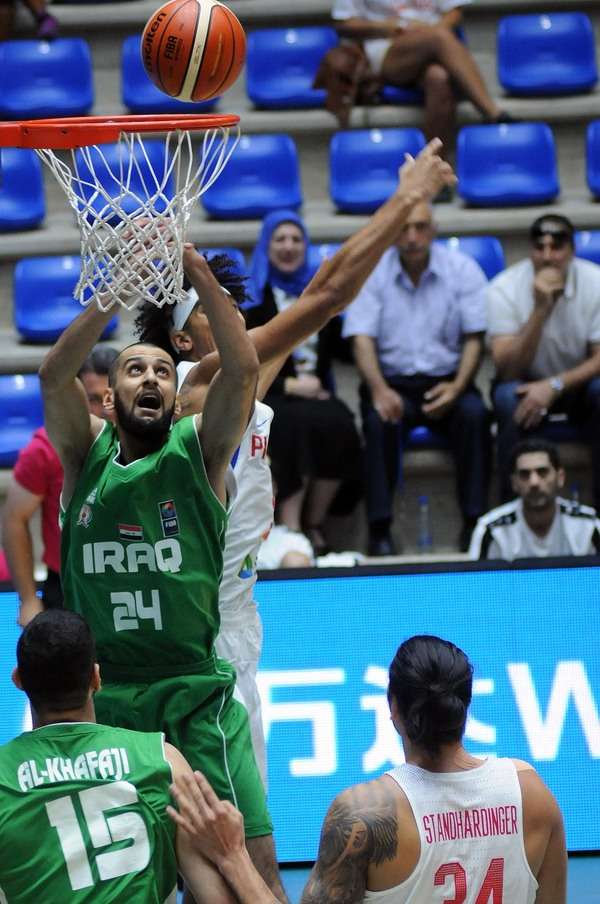 إحدى مباريات المنتخب العراقي