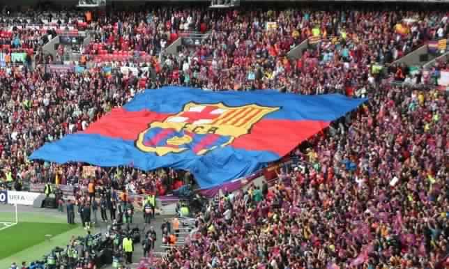 جماهير برشلونة