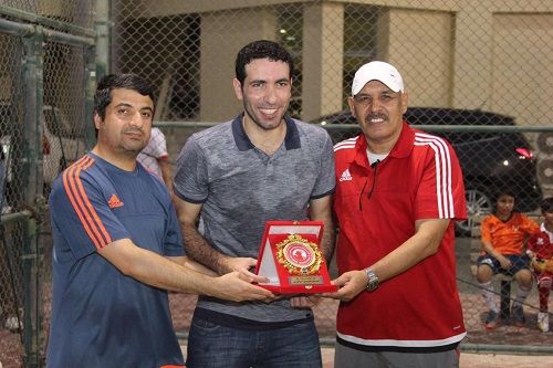 جانب من تكريم محمد أبوتريكة