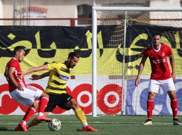 لقطة من المباراة