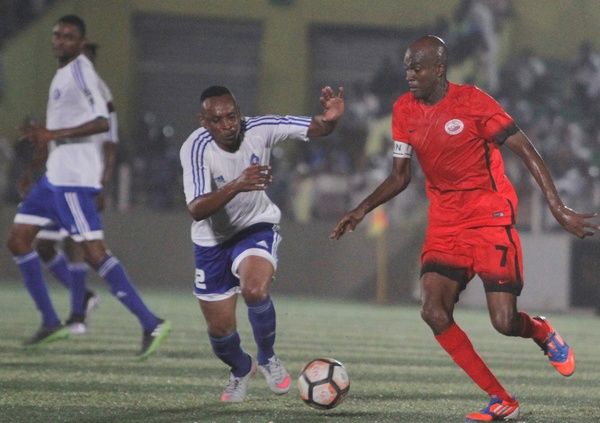 جانب من المباراة