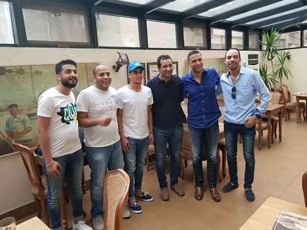 محمد الشامي رفقة أحمد مرتضى منصور