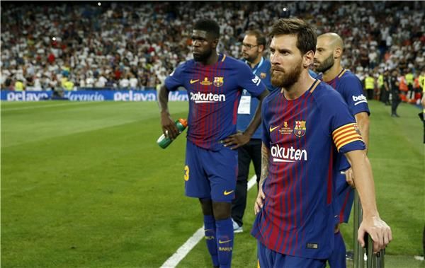 لاعبو برشلونة