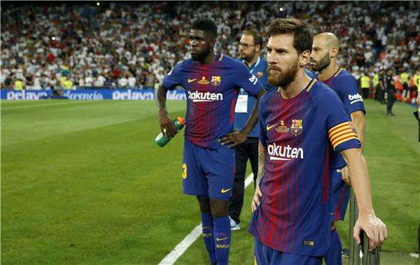 لاعبو برشلونة