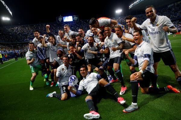 ريال مدريد توج بلقب الليجا الأخير