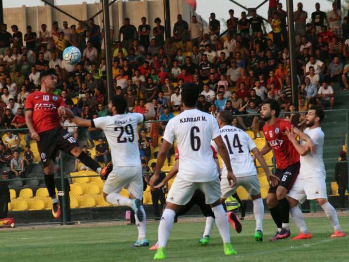 جانب من المباراة