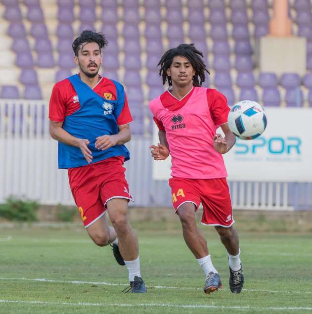 جانب من تدريبات القادسية