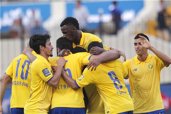 لاعبو النصر 