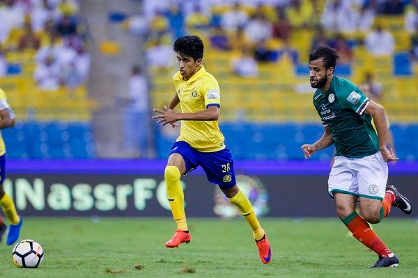 لقطة من المباراة