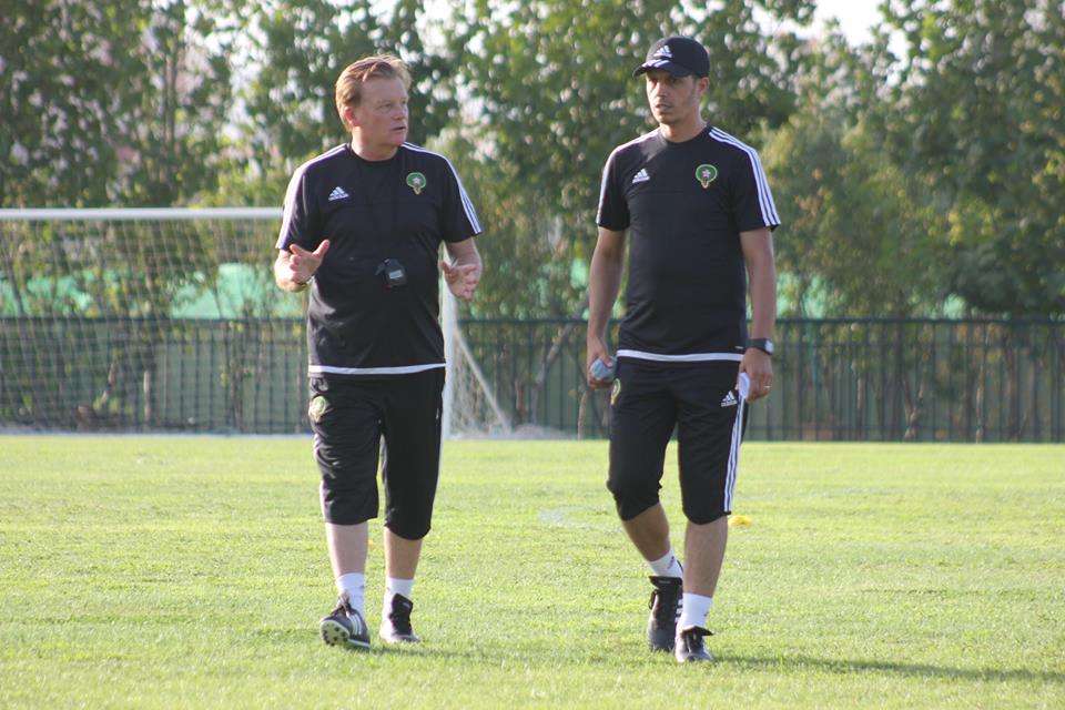 جمال السلامي (يمين) 