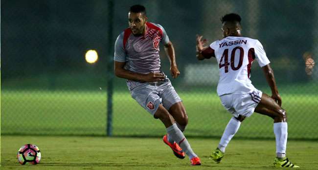 جانب من المباراة