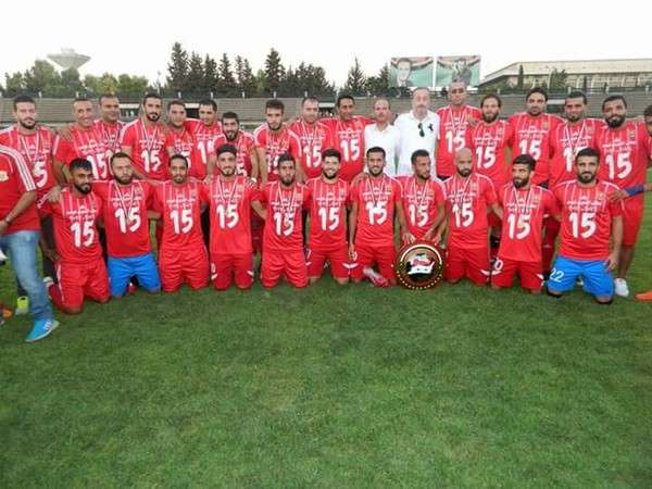 لاعبو الجيش السوري